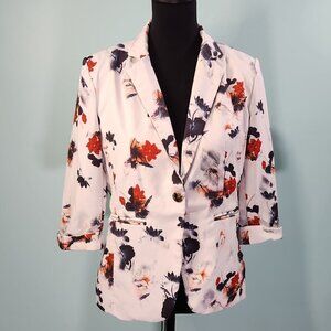 Elegant Floral Women's Blazer